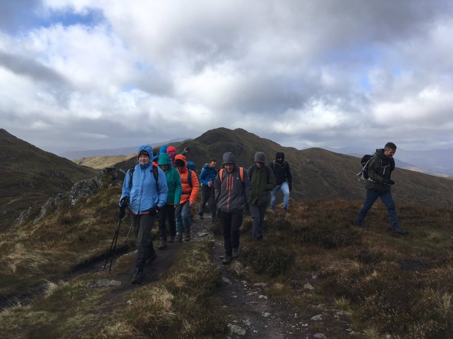 Ben Venue on Get Outside Day